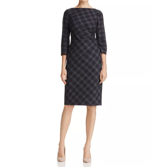 Weekend Max Mara Dresses & Skirts - Weekend Max Mara Loretta Plaid Wool Dress Size 4